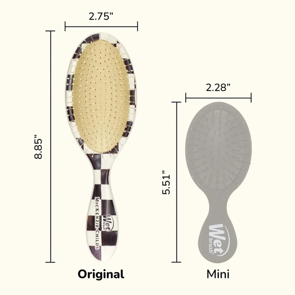 MacKenzie-Childs x Wet Brush Original Detangler - Courtly Check Wet Brush x MacKenzie-Childs Courtly Check Original Detangler Hair Brush